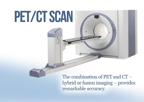 An image showing the PET CT Scan equipment and few lines written about it.